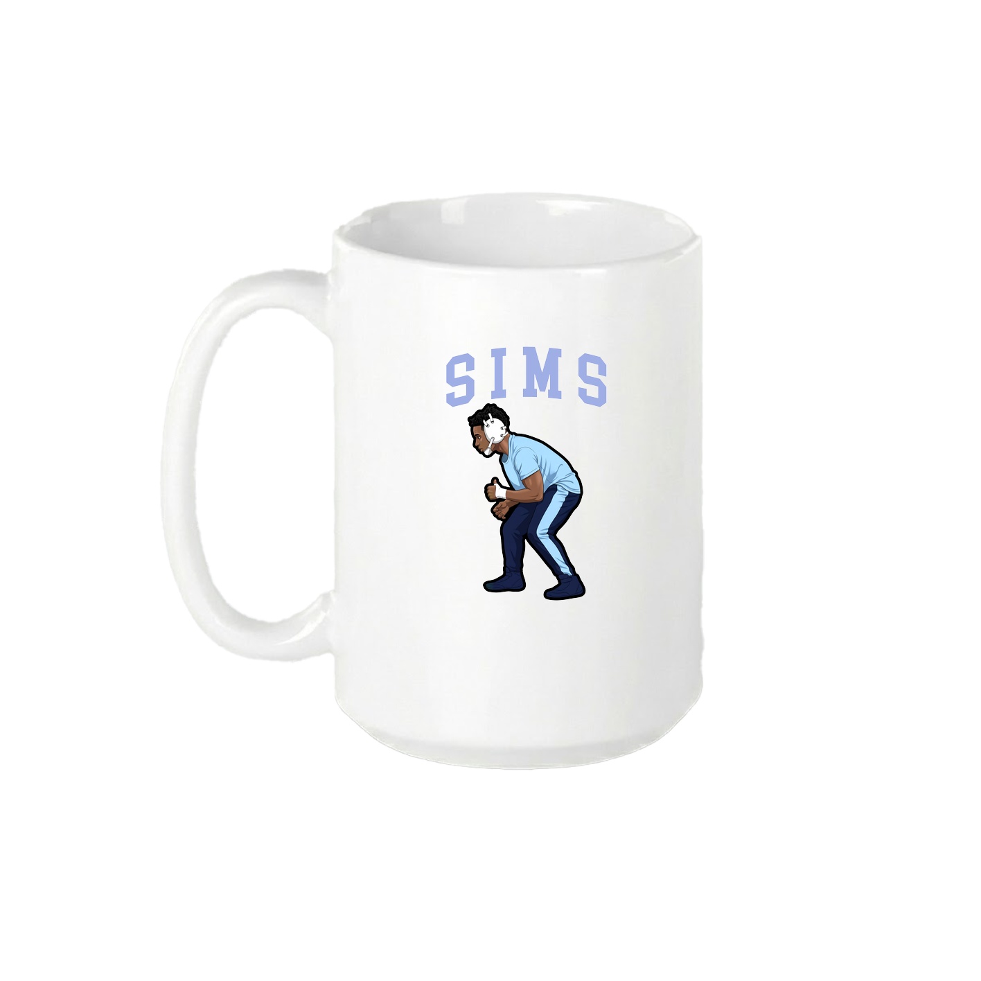 15oz Coffee Mug — Shirsey in White