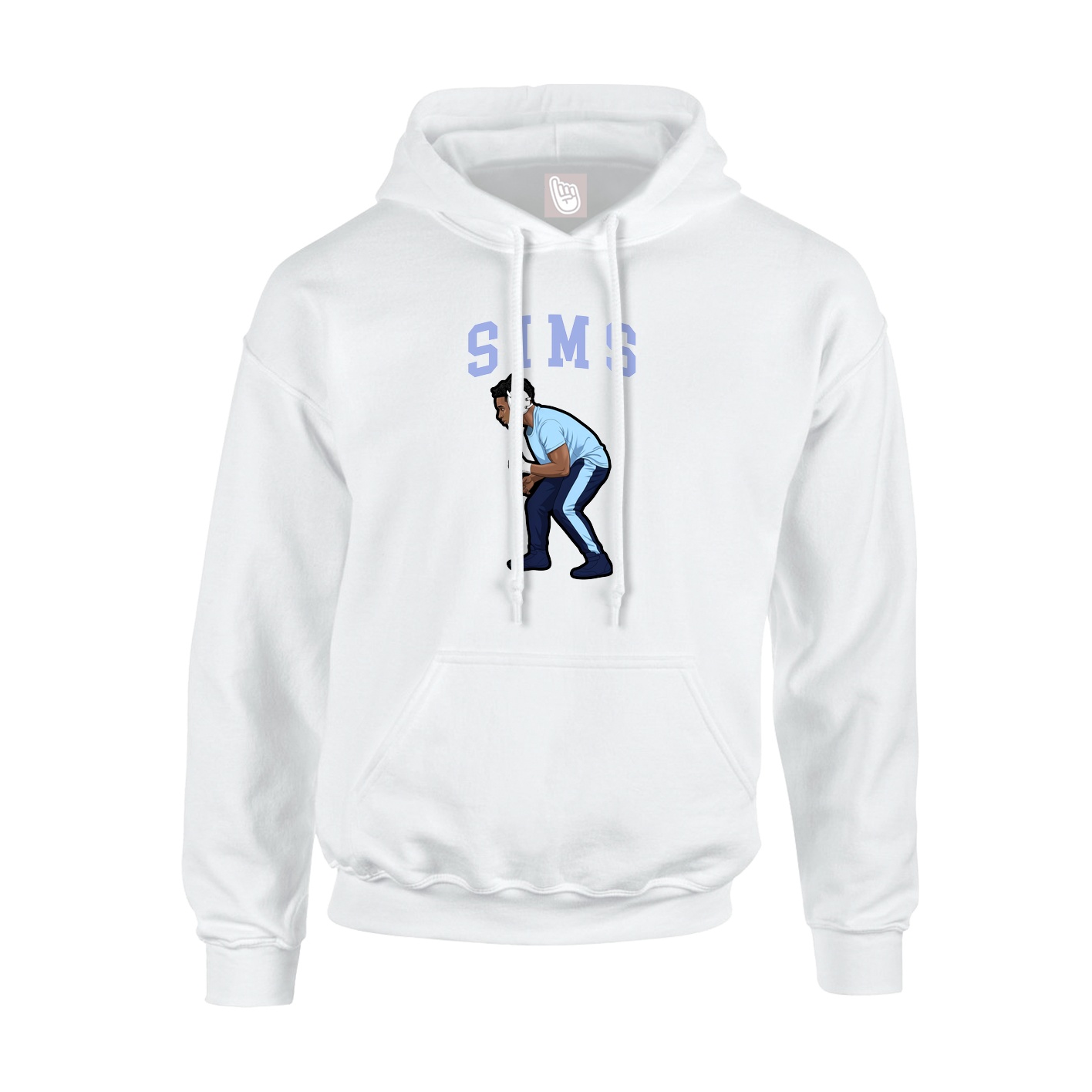 Youth Hoodie — Shirsey in White