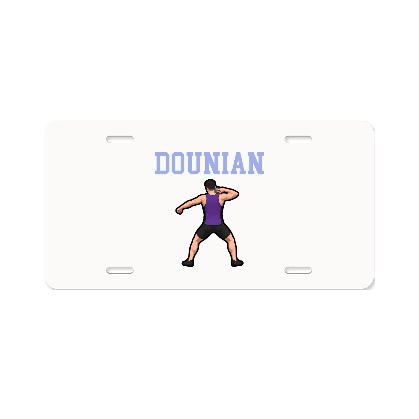 License Plate — Shirsey in Classic