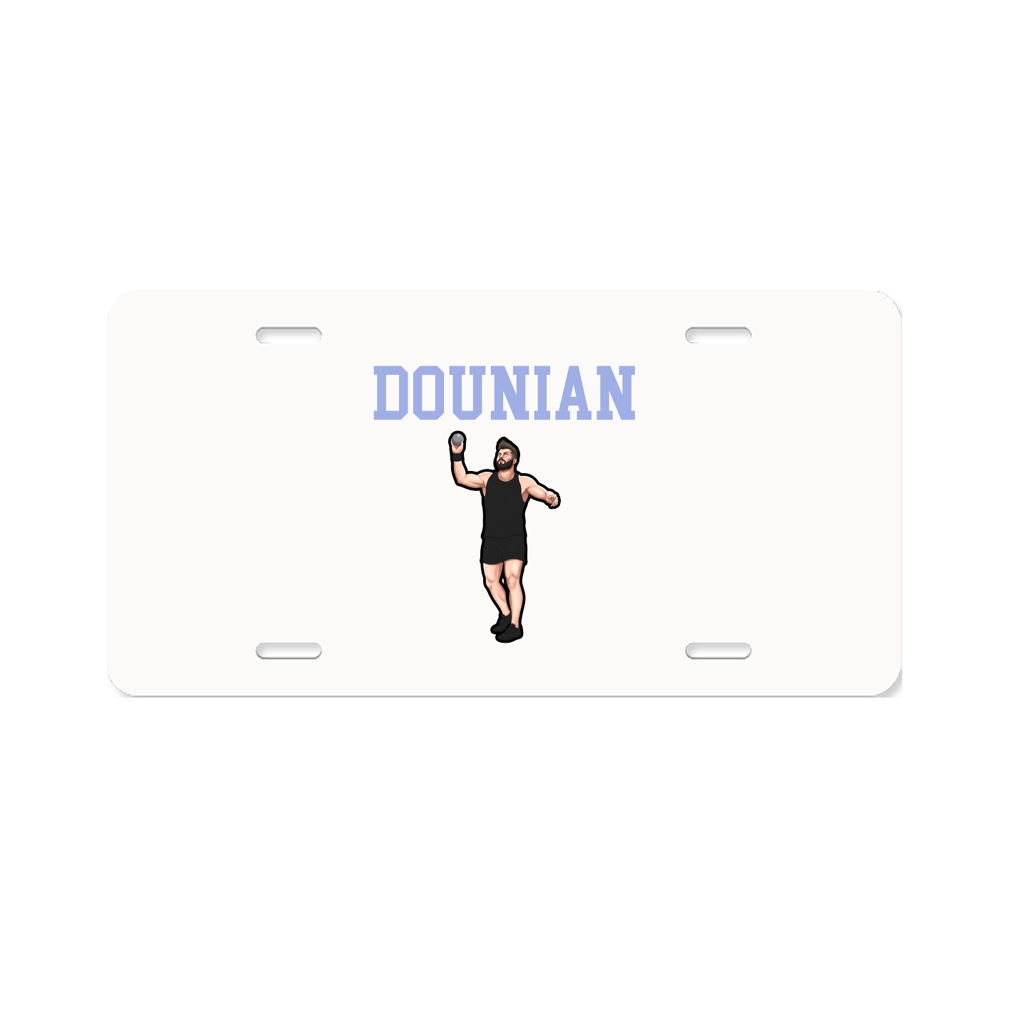 License Plate — Shirsey in Classic