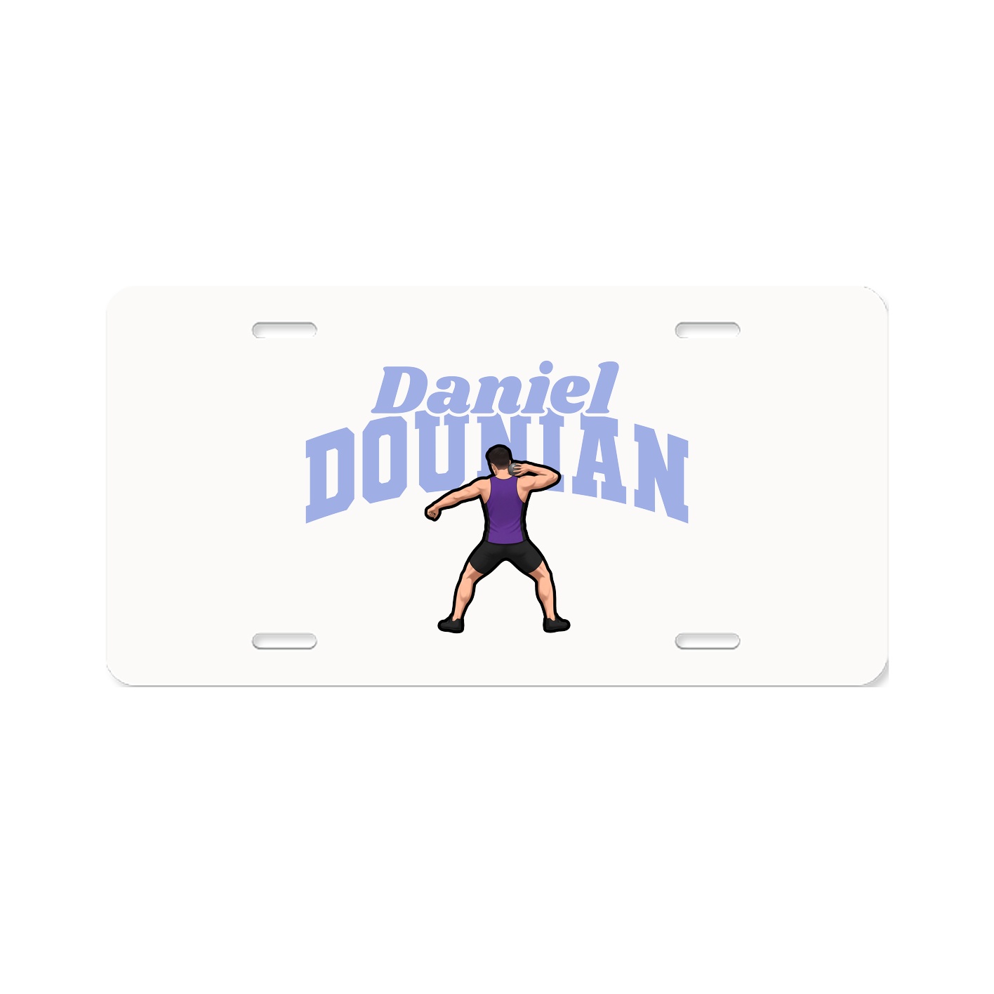 License Plate — Signature Arch in Classic