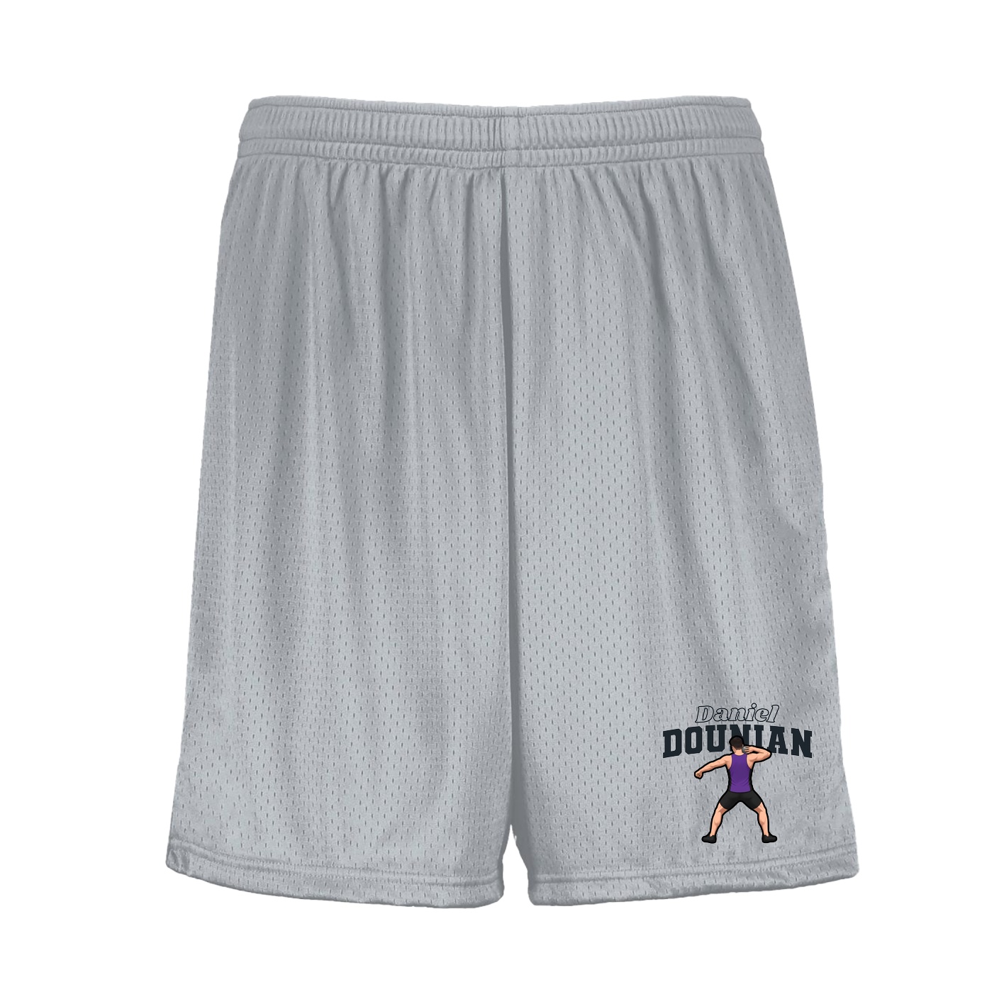 Shorts — Name Arch in Silver