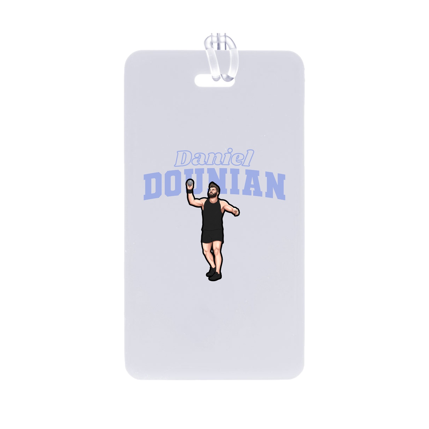 Bag Tag — Name Arch in Classic
