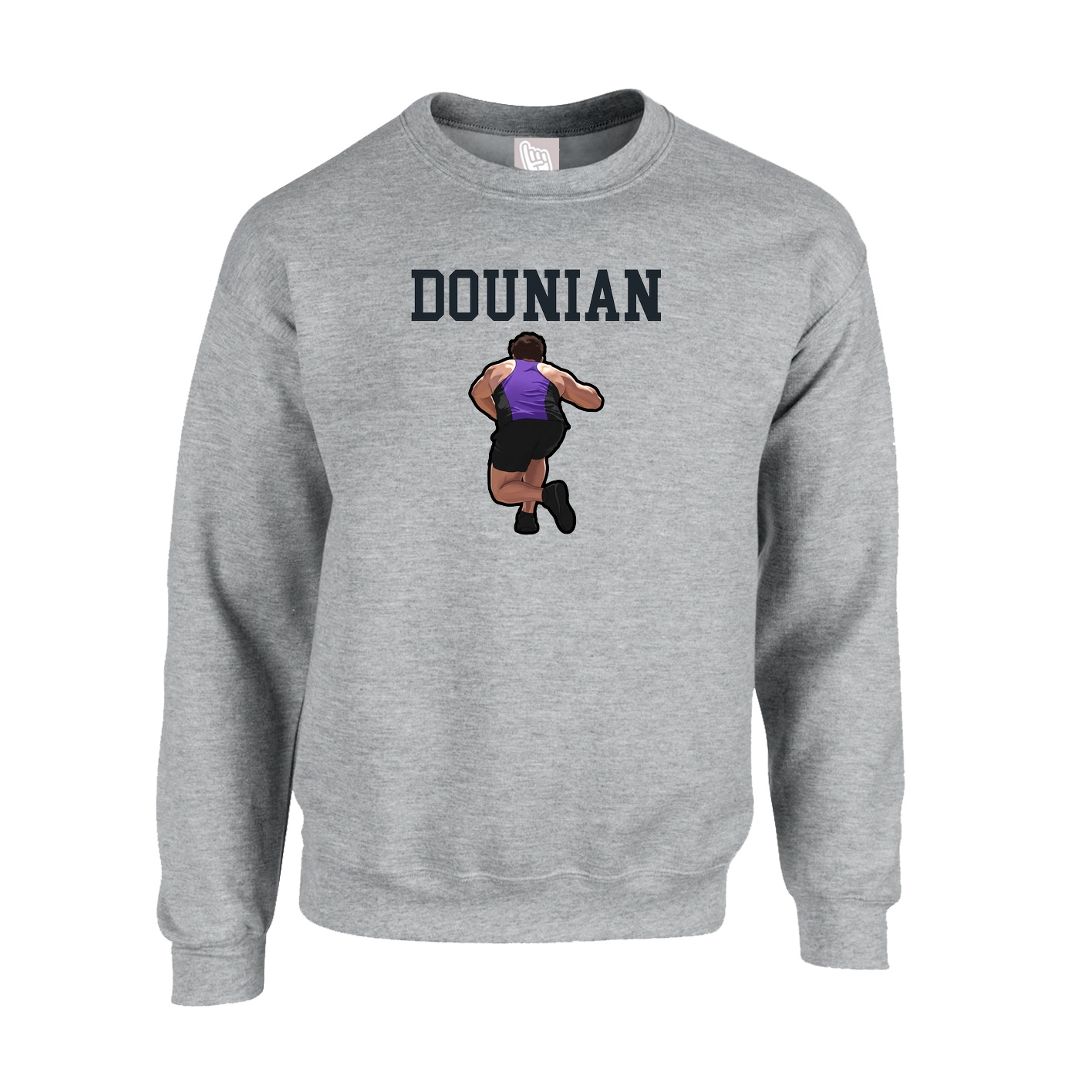 Fleece Crew — Shirsey in Grey