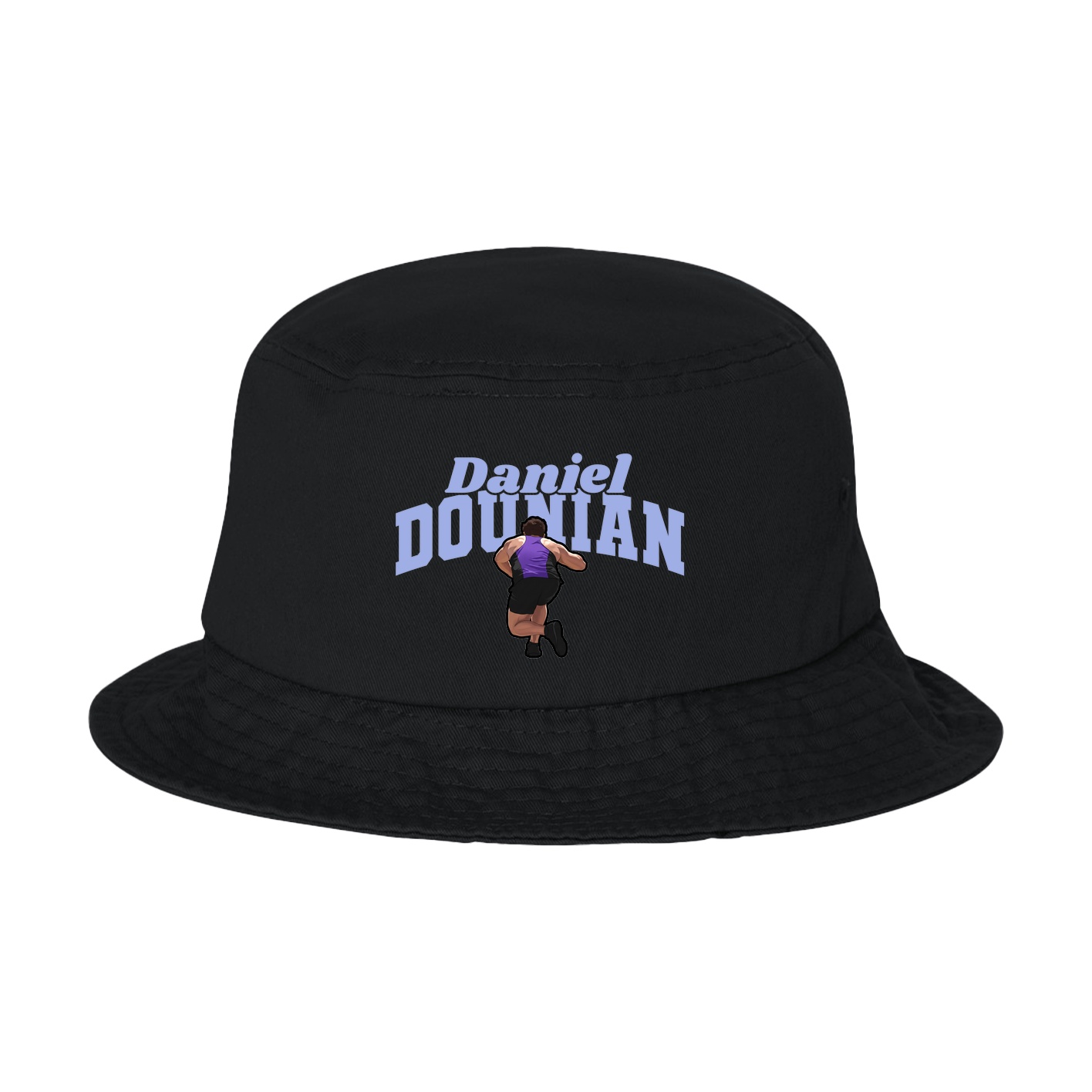 Bucket Cap — Signature Arch in Black