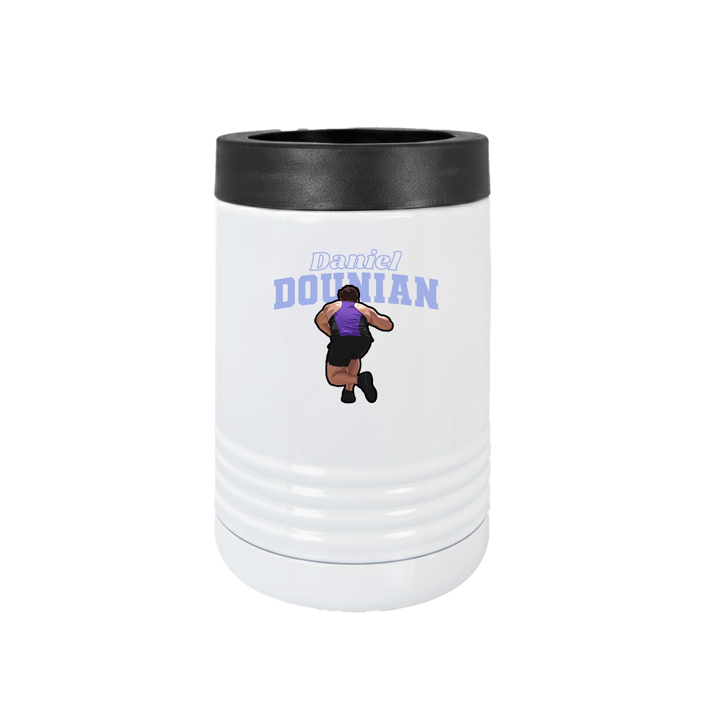 Beverage Holder — Name Arch in White