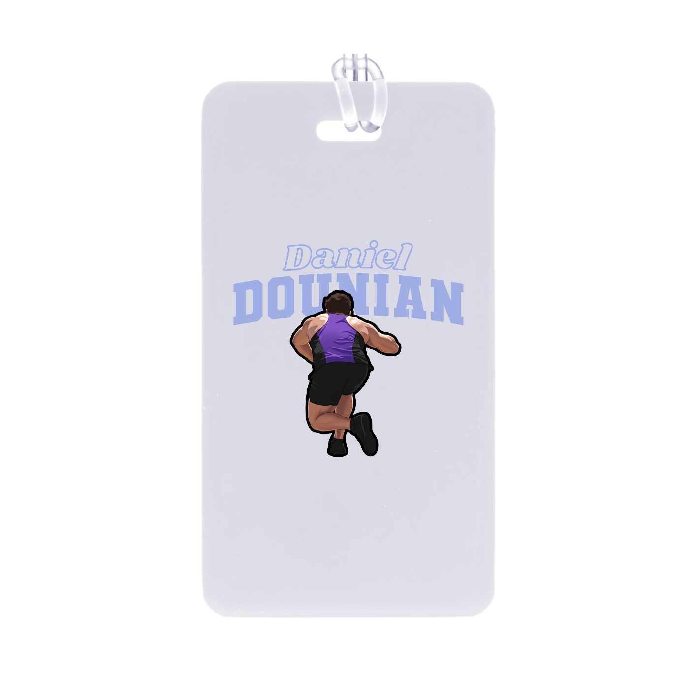 Bag Tag — Name Arch in Classic
