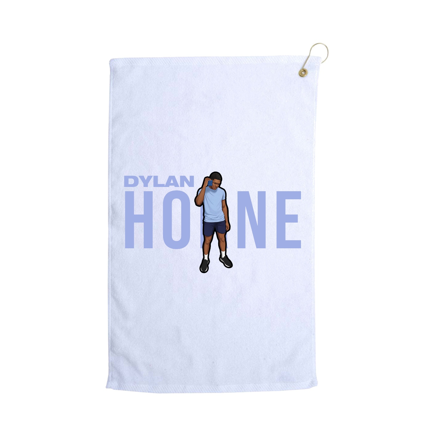 Golf Towel — Player Name in White