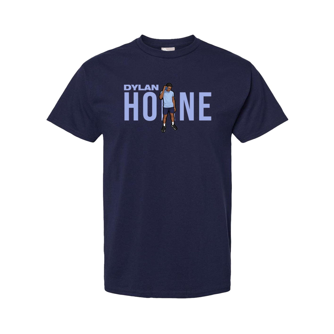 Youth Tee — Player Name in Navy