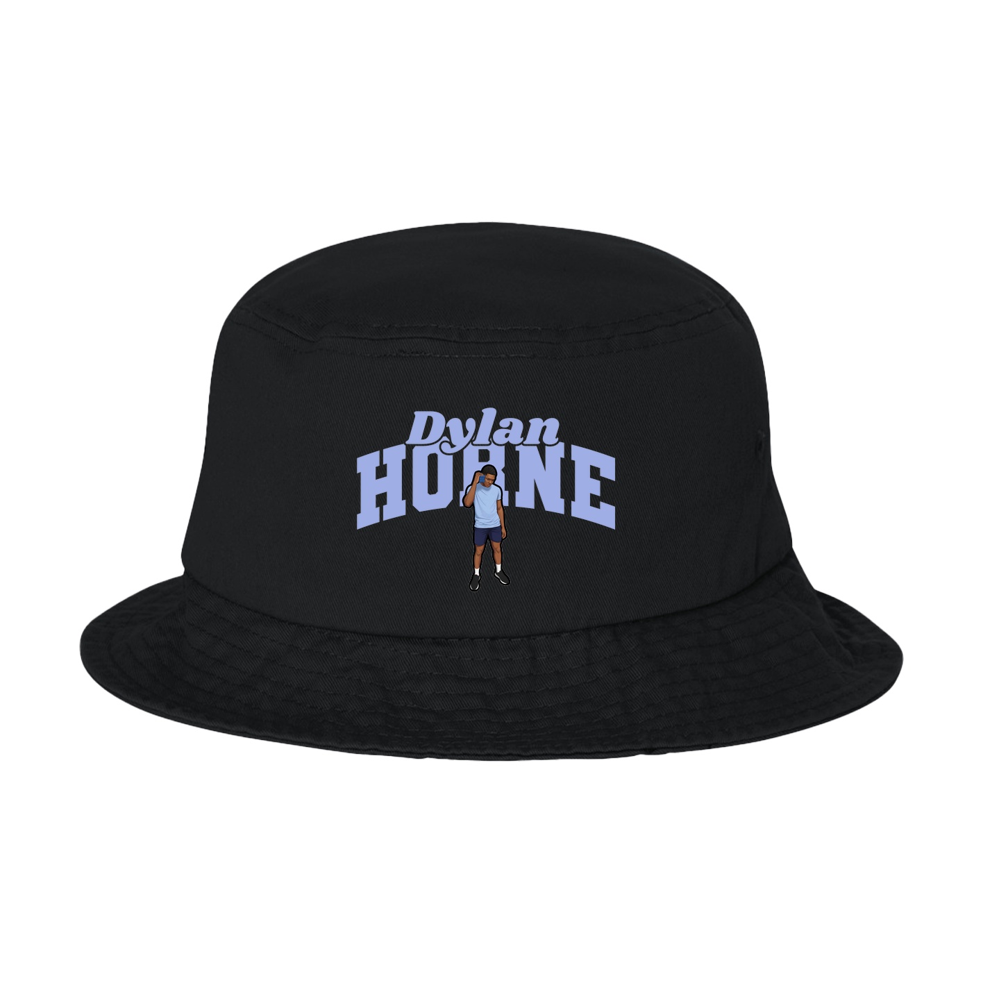 Bucket Cap — Signature Arch in Black