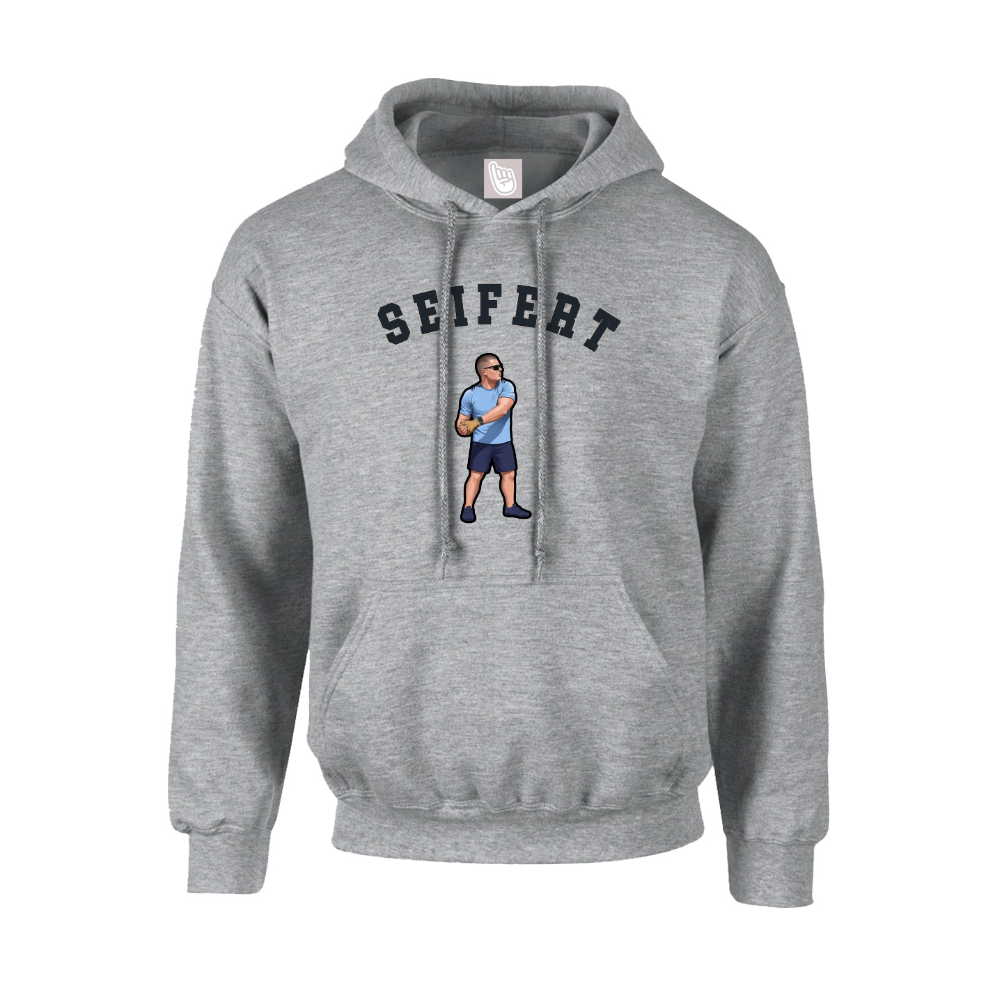 Hoodie — Shirsey Arch in Grey