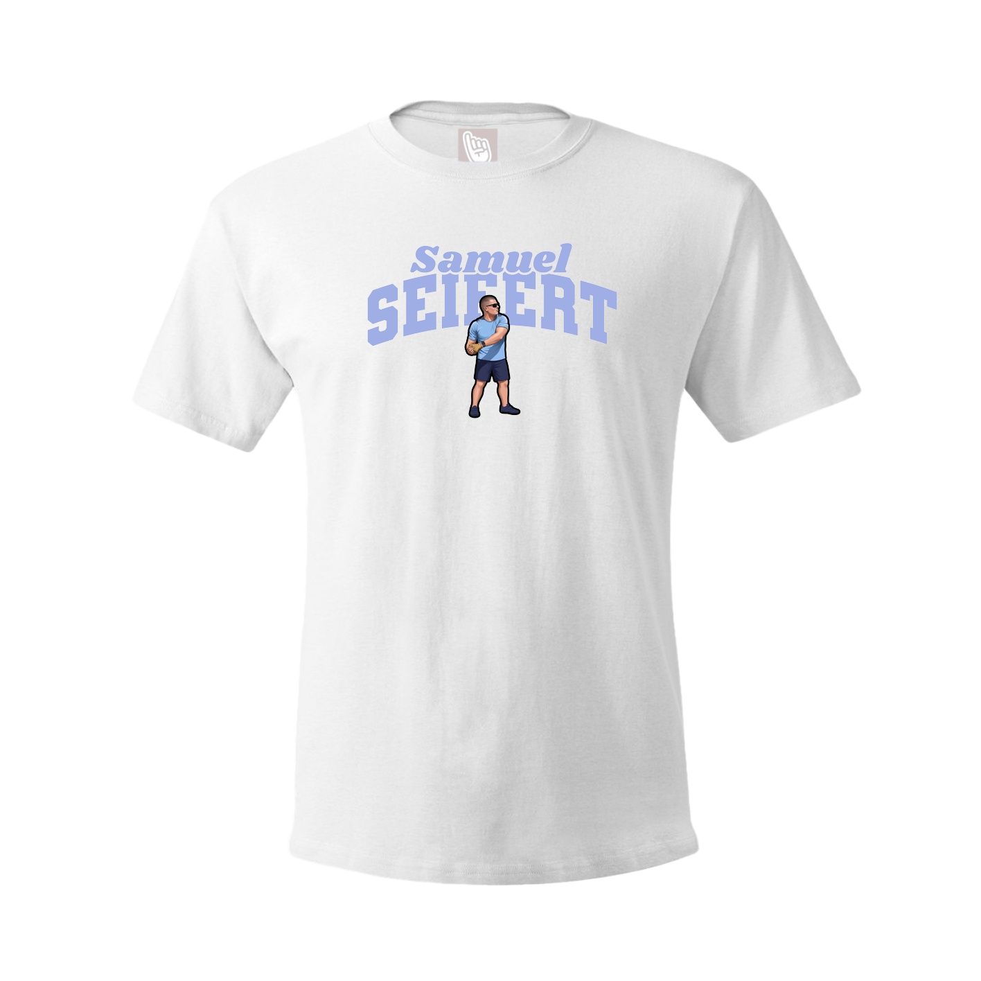 Youth Tee — Signature Arch in White