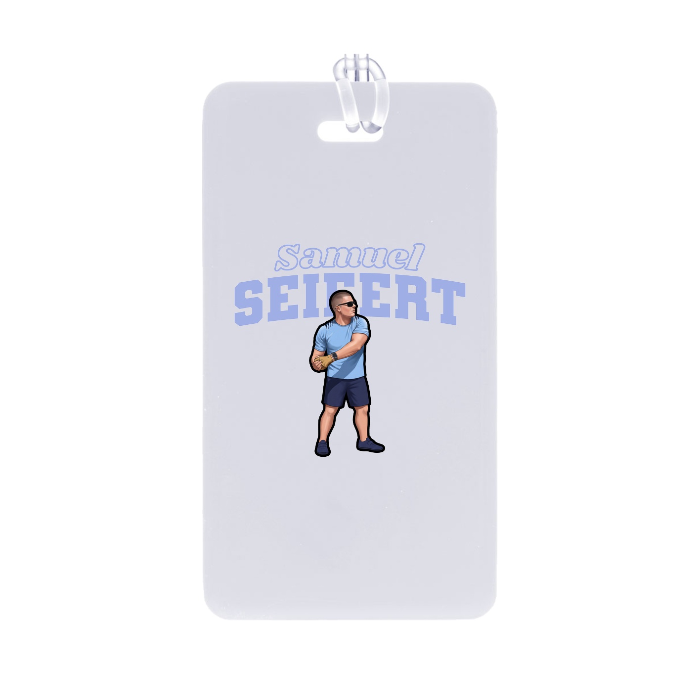 Bag Tag — Name Arch in Classic