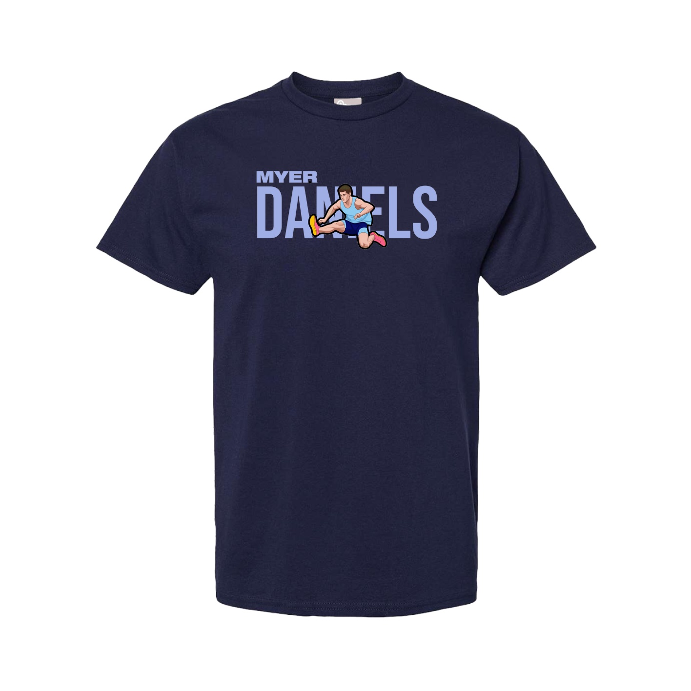 Youth Tee — Player Name in Navy