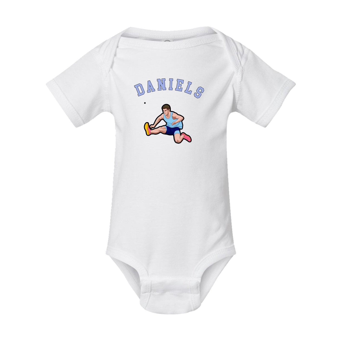 Baby Onesie — Shirsey Arch in White