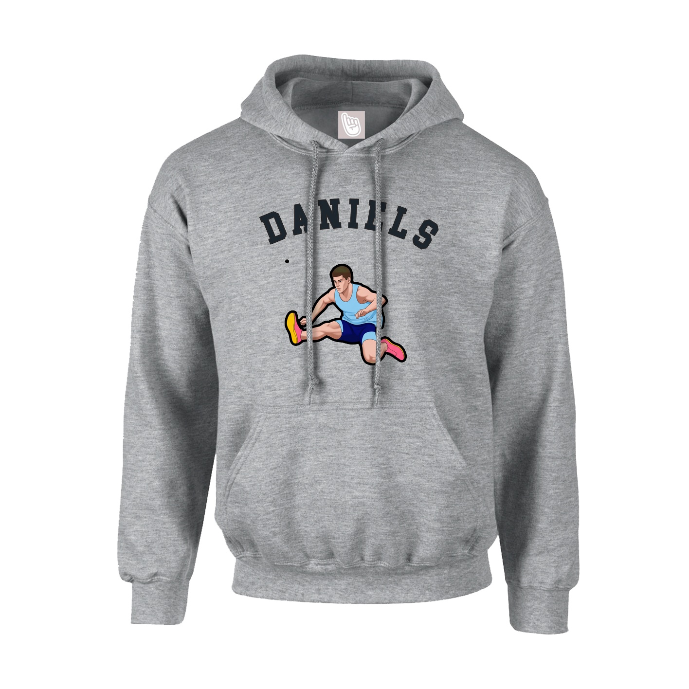 Youth Hoodie — Shirsey Arch in Grey
