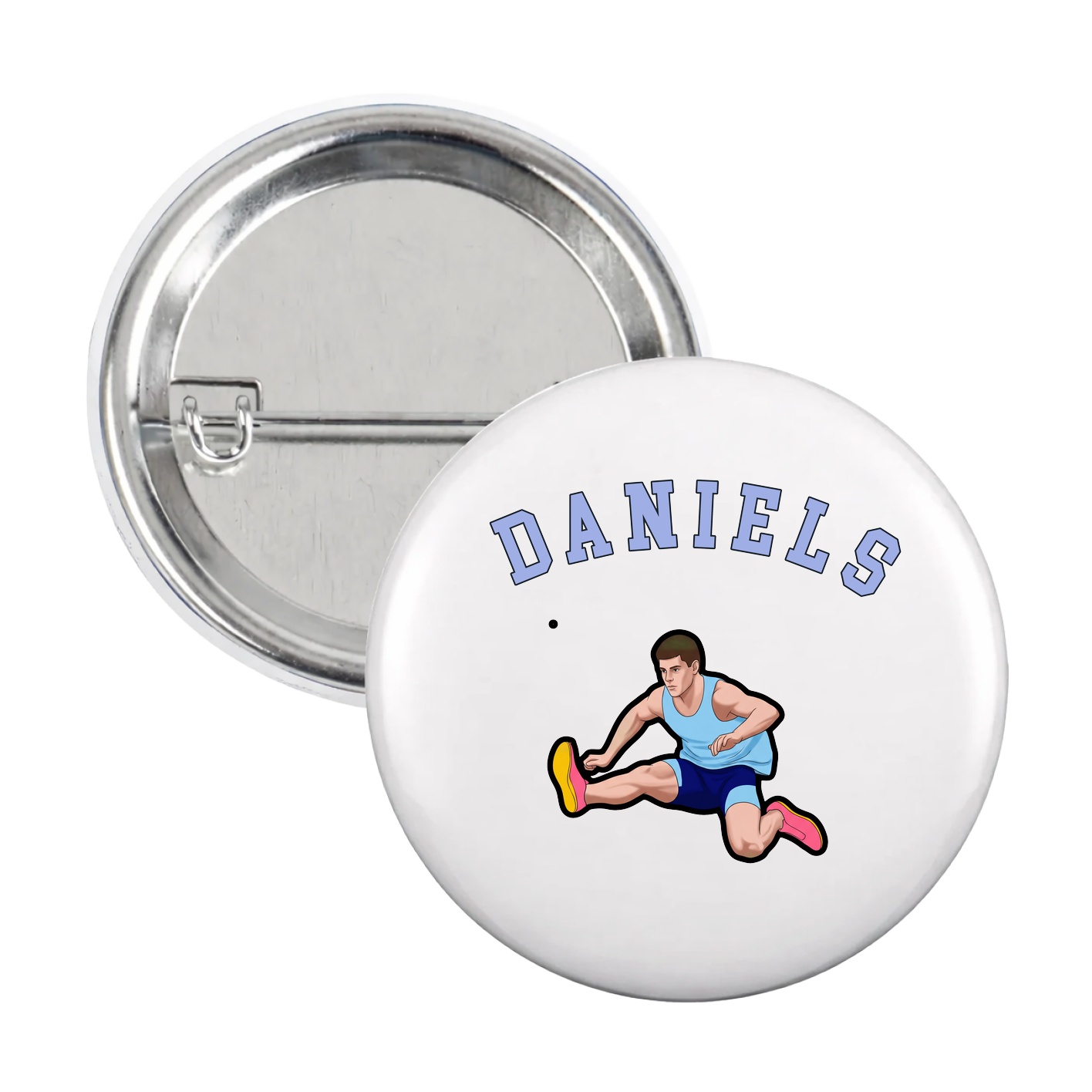 Game Day Button — Shirsey Arch in White