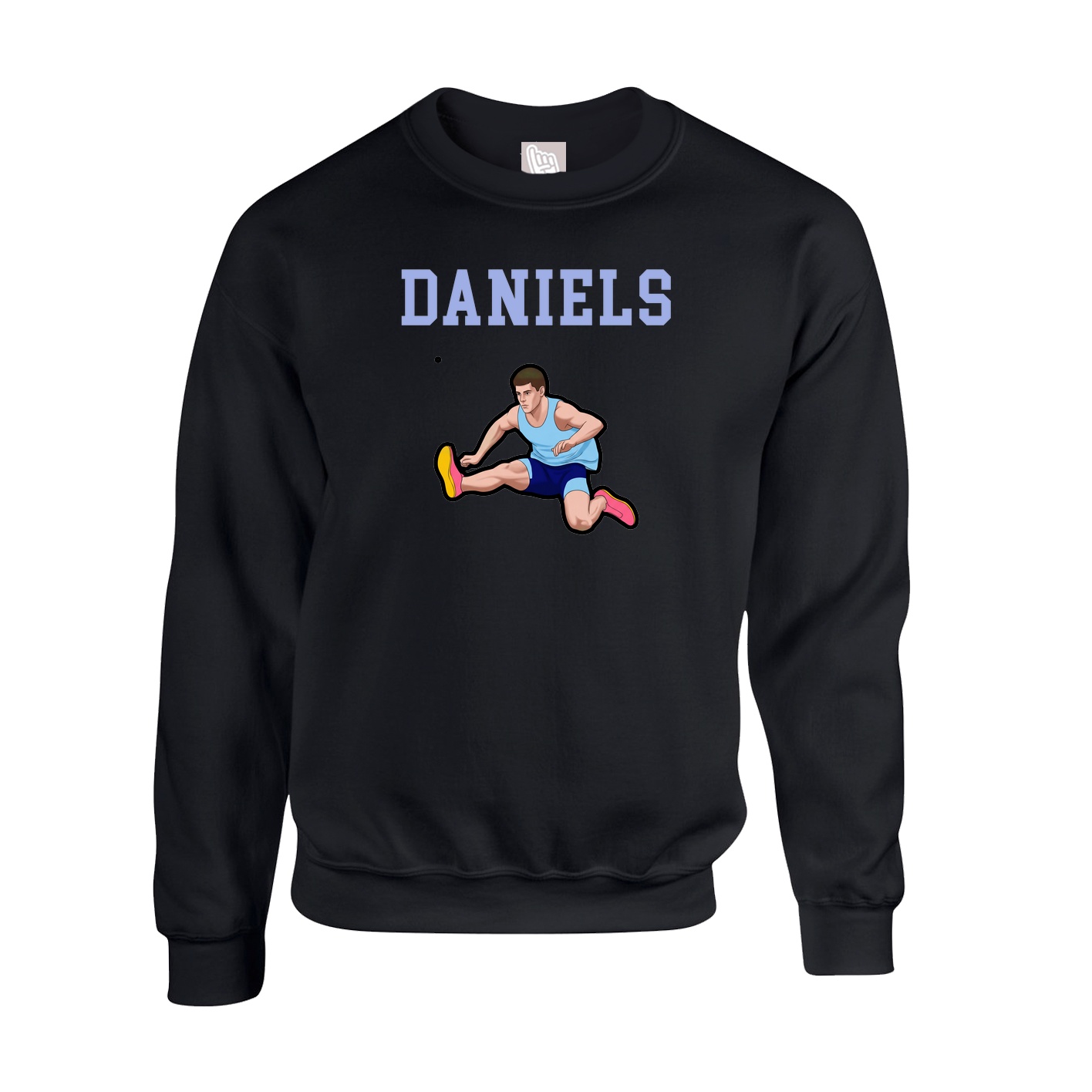 Fleece Crew — Shirsey in Black