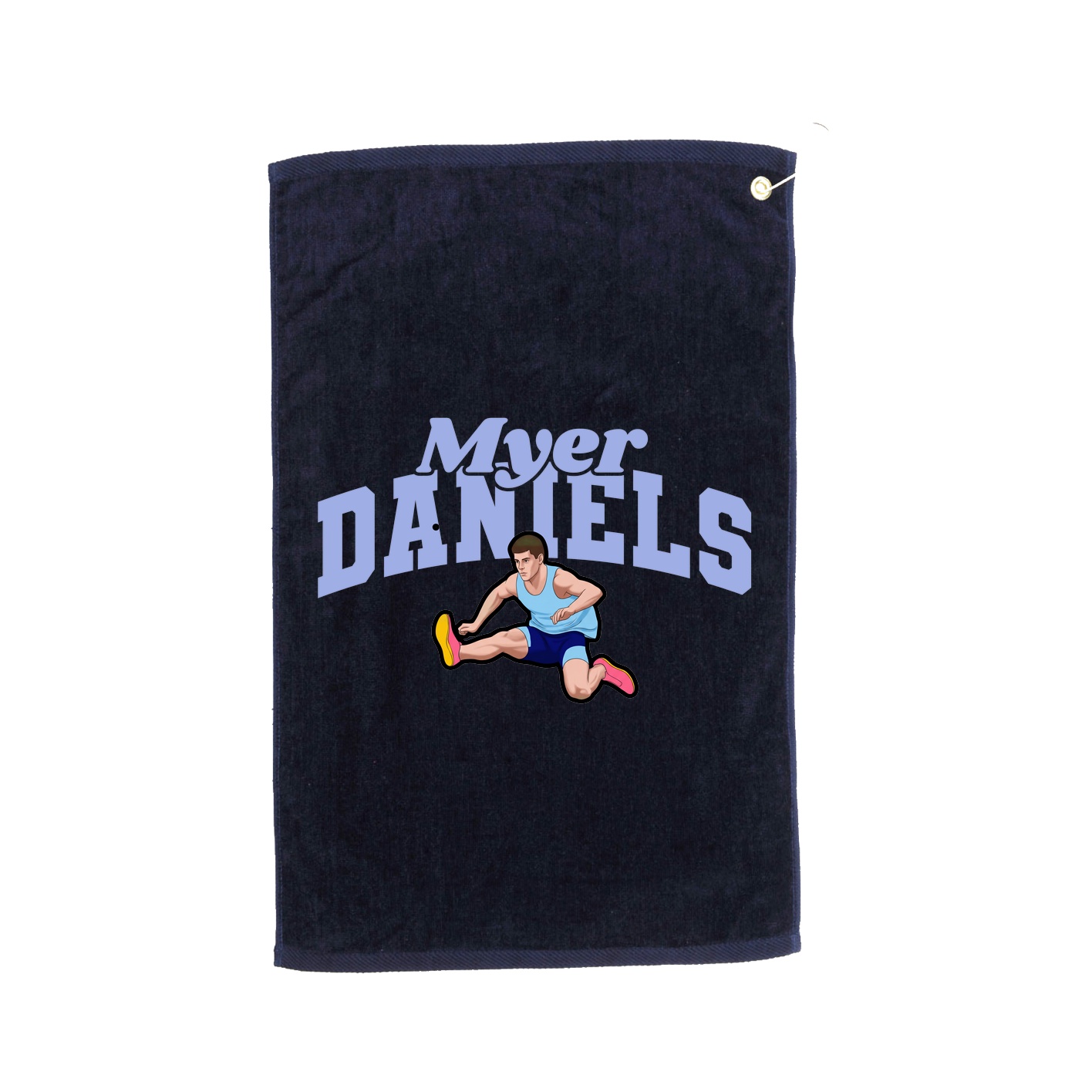 Golf Towel — Signature Arch in Navy