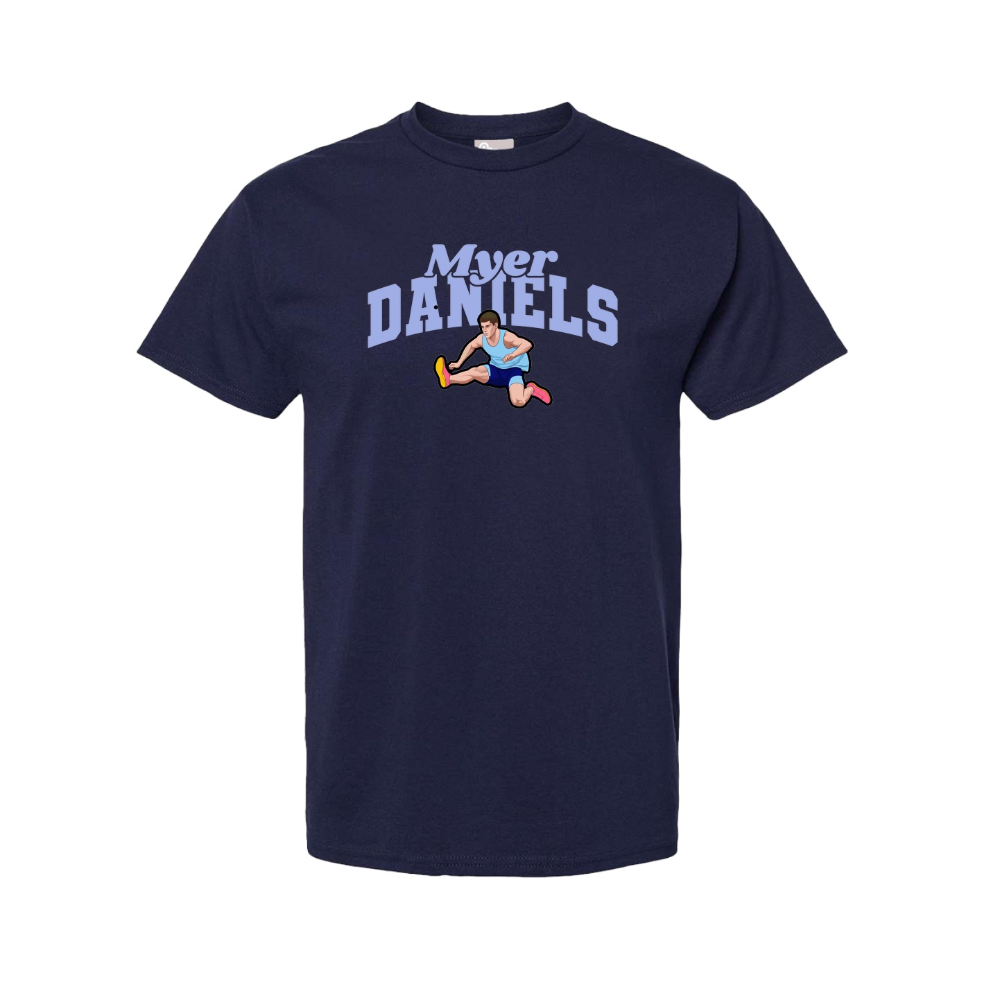 Tee — Signature Arch in Navy