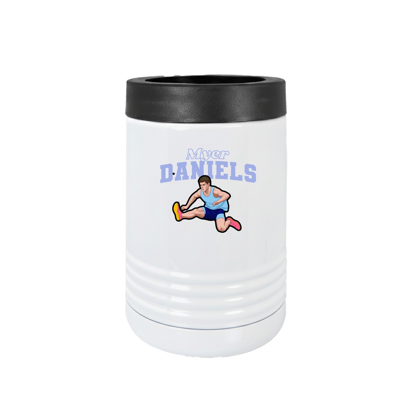 Beverage Holder — Name Arch in White