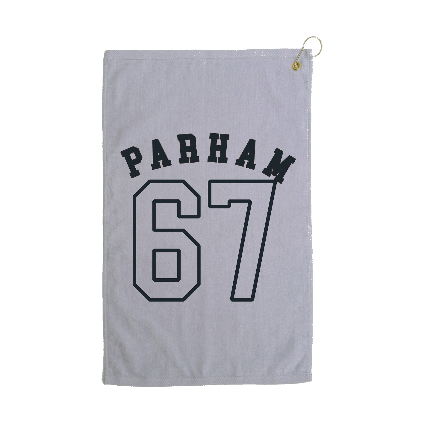 Golf Towel — Shirsey Arch in Grey
