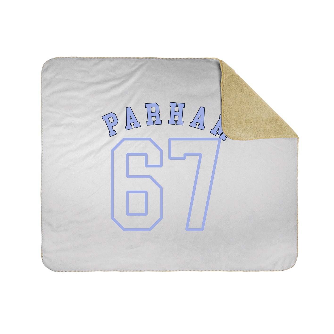 Throw Blanket — Shirsey Arch in White
