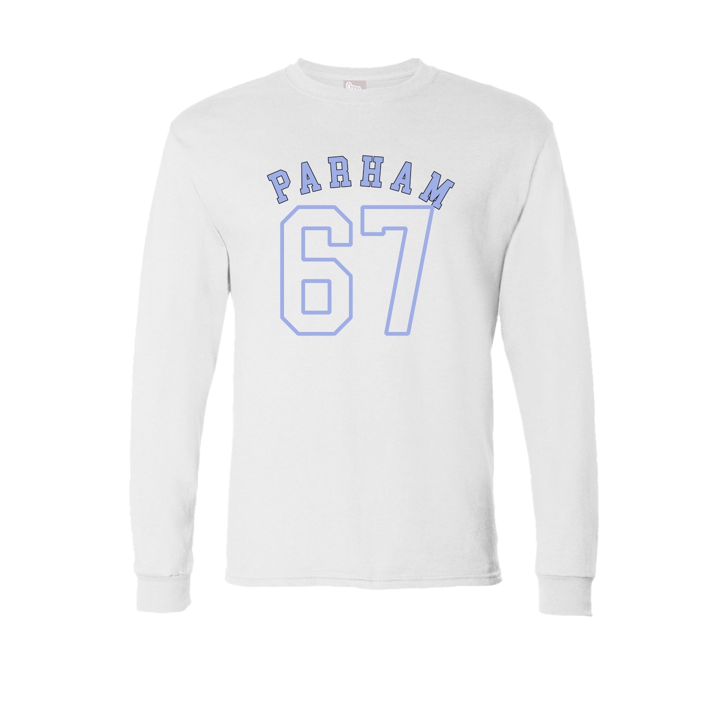 Long Sleeve Tee — Shirsey Arch in White