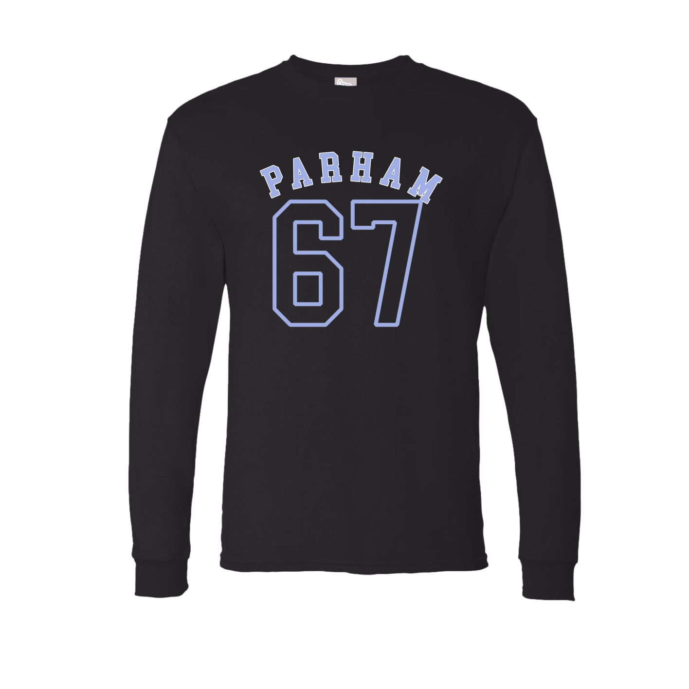 Long Sleeve Tee — Shirsey Arch in Black