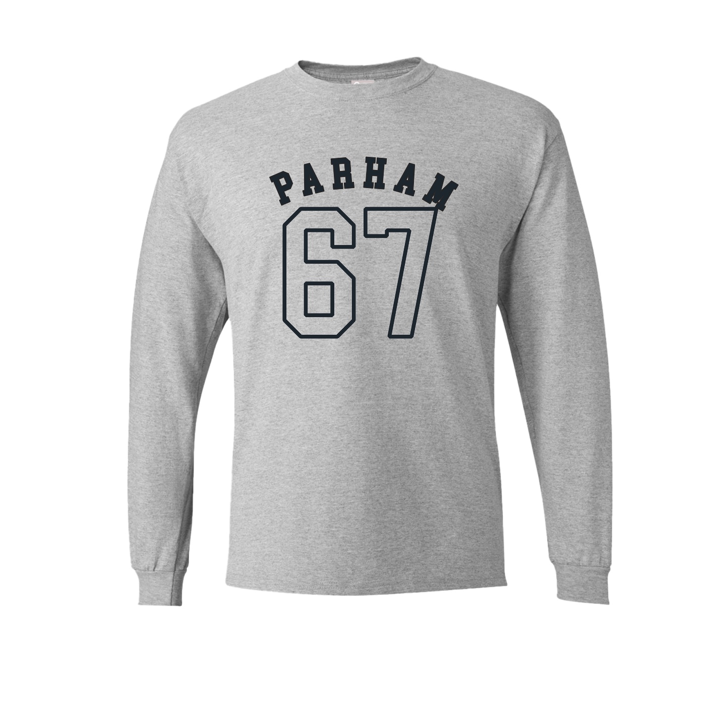 Long Sleeve Tee — Shirsey Arch in Grey