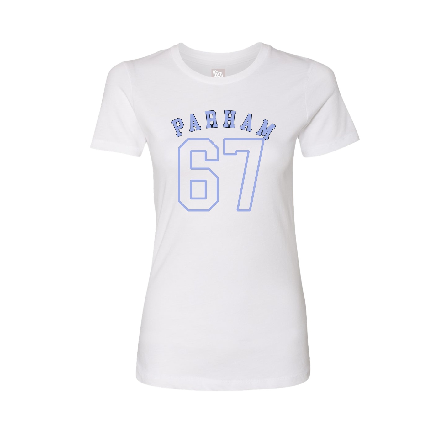 Womens Tee — Shirsey Arch in White