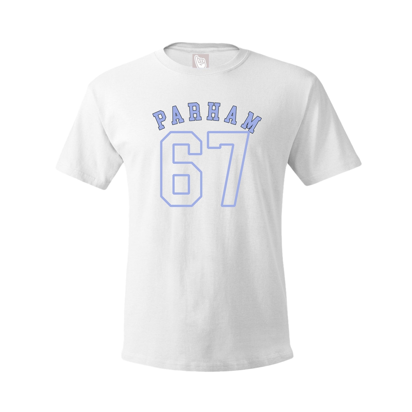 Youth Tee — Shirsey Arch in White