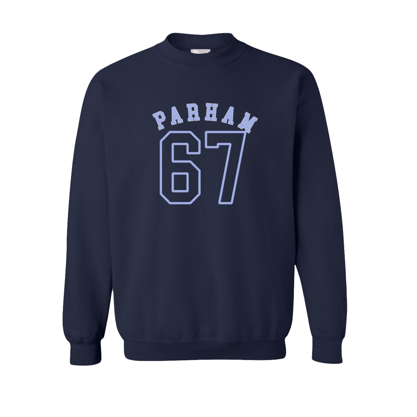 Fleece Crew — Shirsey Arch in Navy