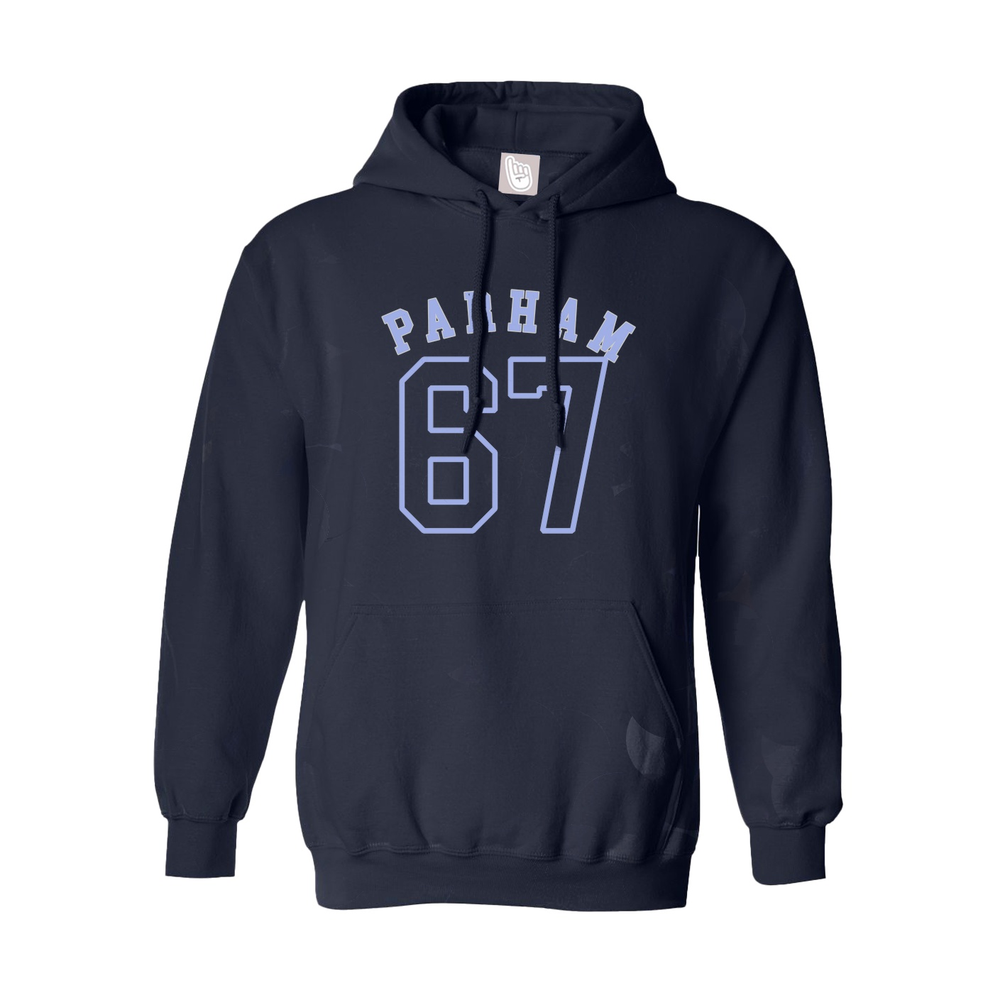 Youth Hoodie — Shirsey Arch in Navy