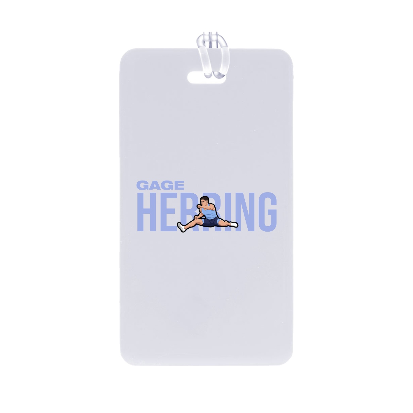 Bag Tag — Player Name in Classic