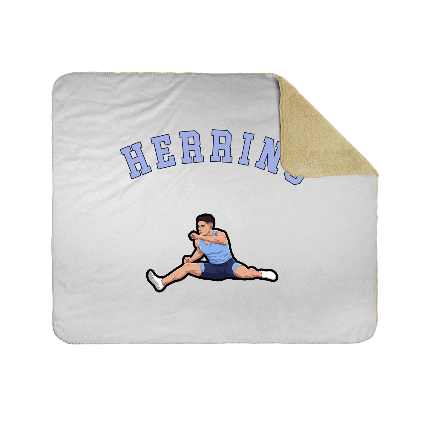 Throw Blanket — Shirsey Arch in White