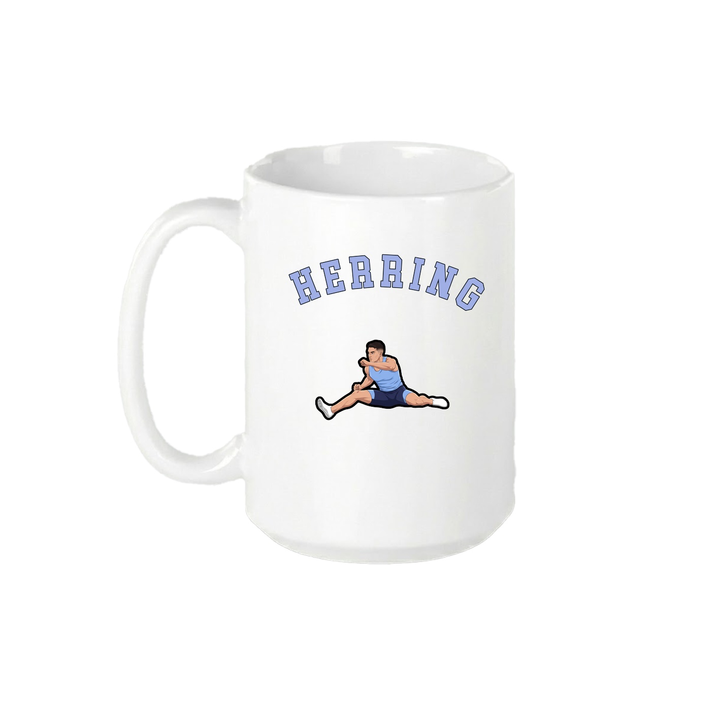 15oz Coffee Mug — Shirsey Arch in White