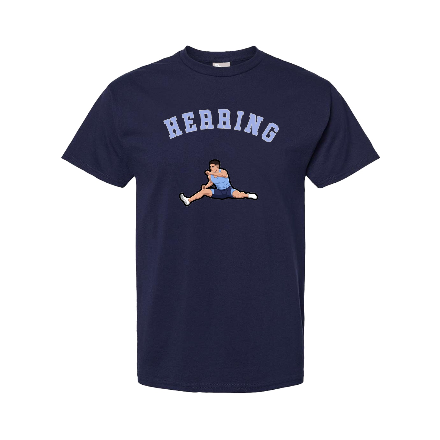 Youth Tee — Shirsey Arch in Navy