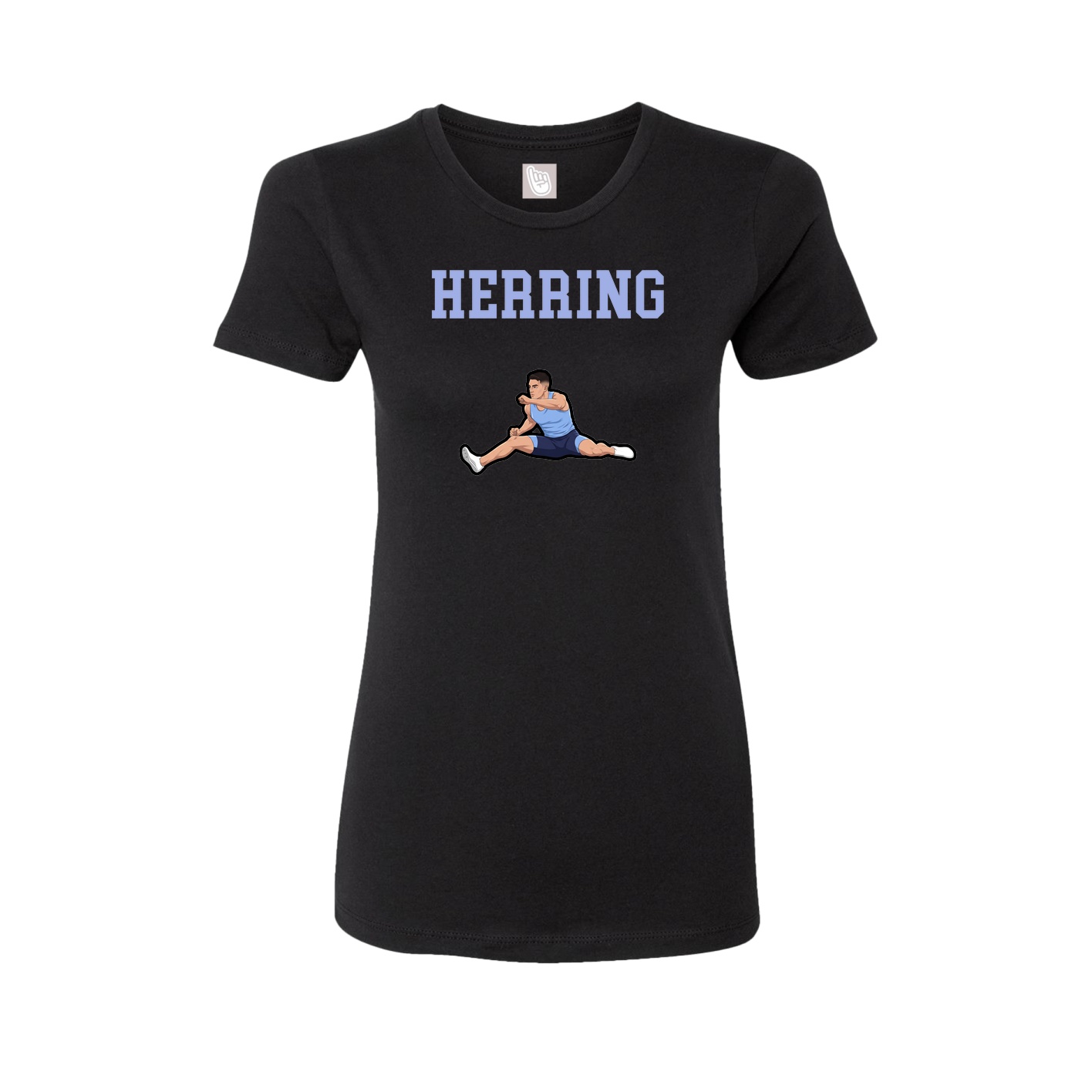 Fitted Women's Tee — Shirsey in Black
