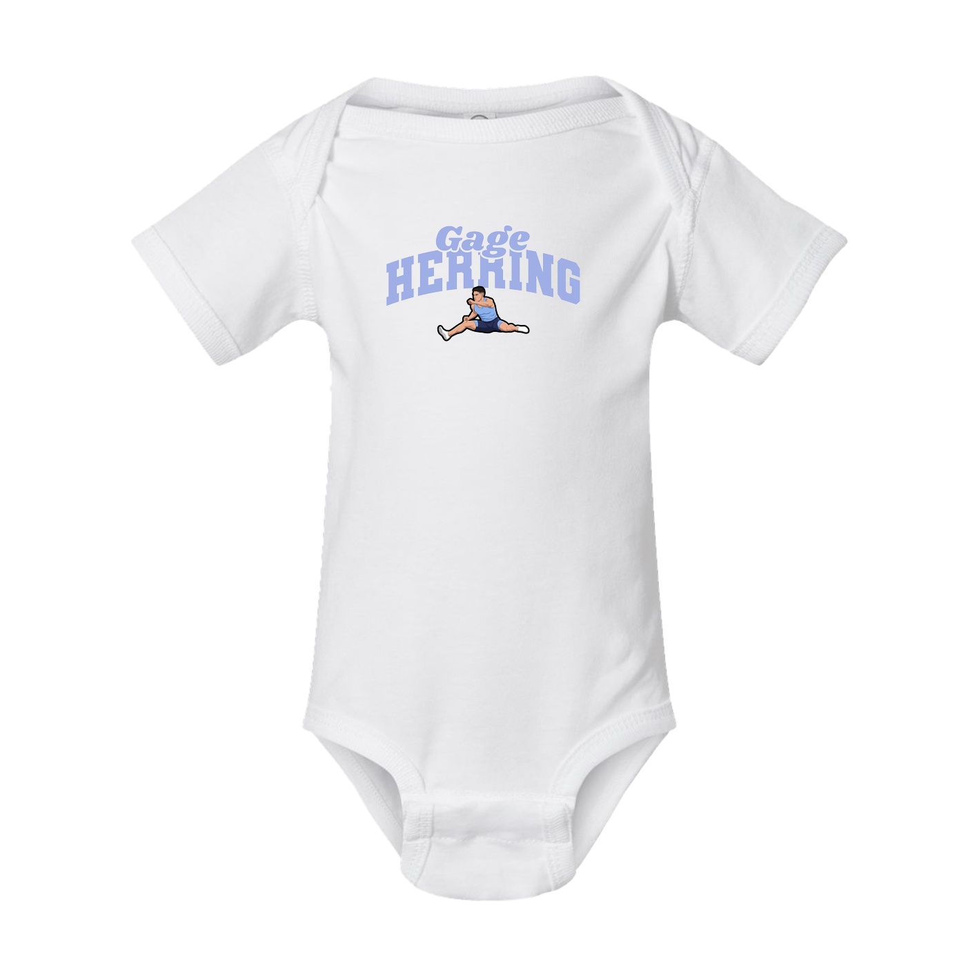 Baby Onesie — Signature Arch in White