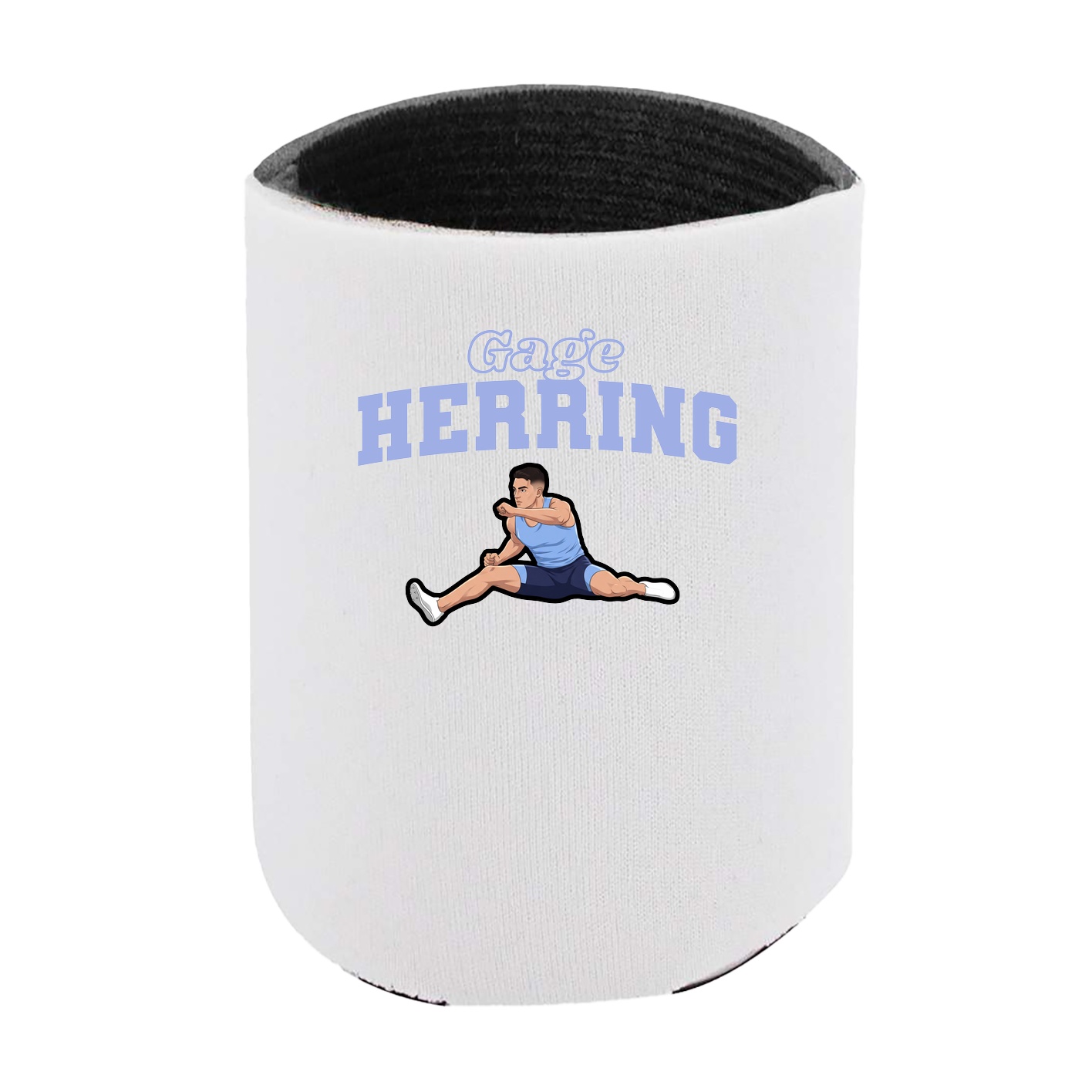 Can Holder — Name Arch in White
