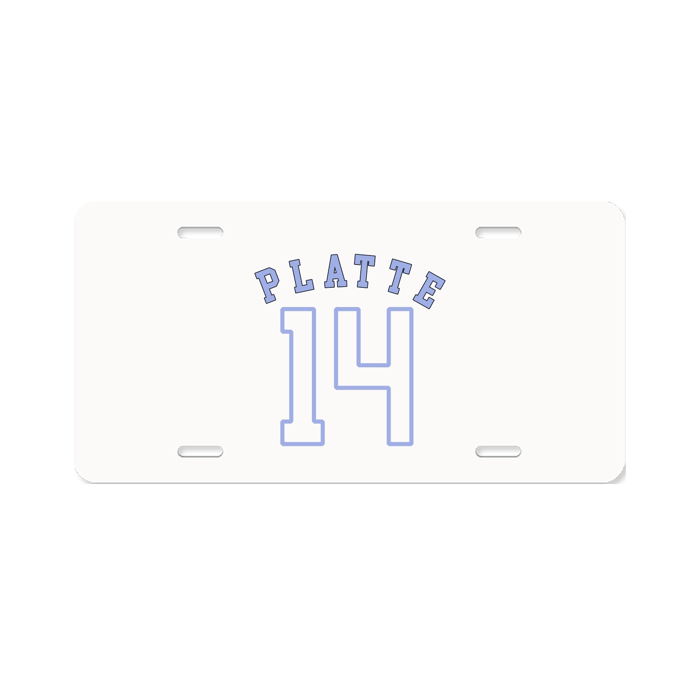 License Plate — Shirsey Arch in Classic