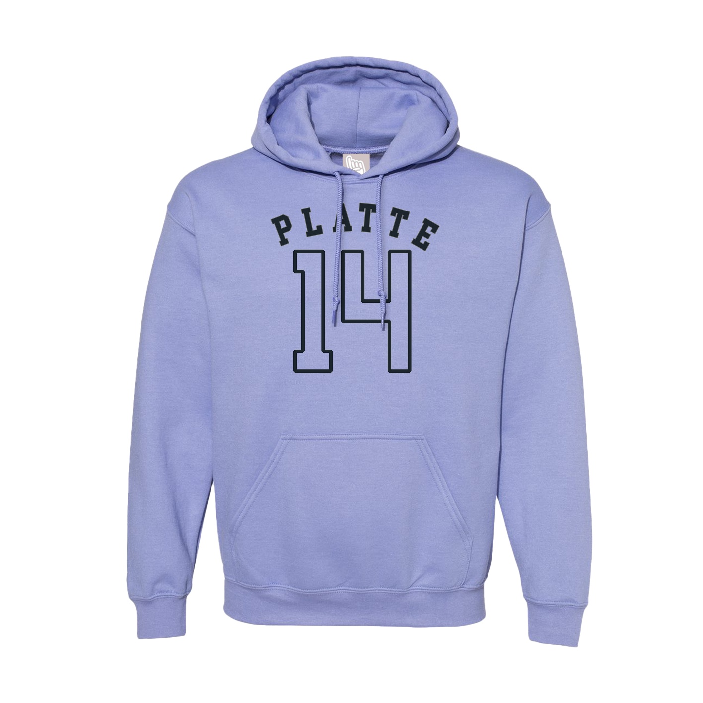 Hoodie — Shirsey Arch in Purple