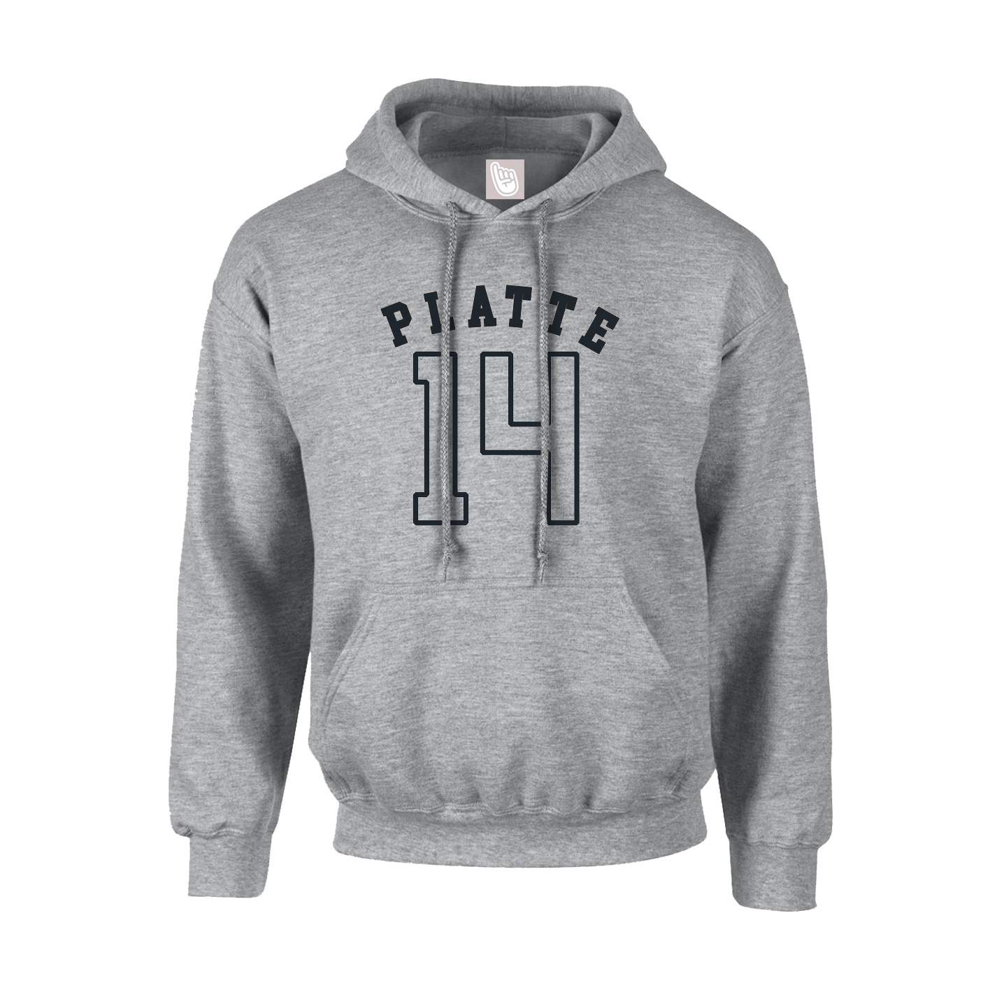 Youth Hoodie — Shirsey Arch in Grey