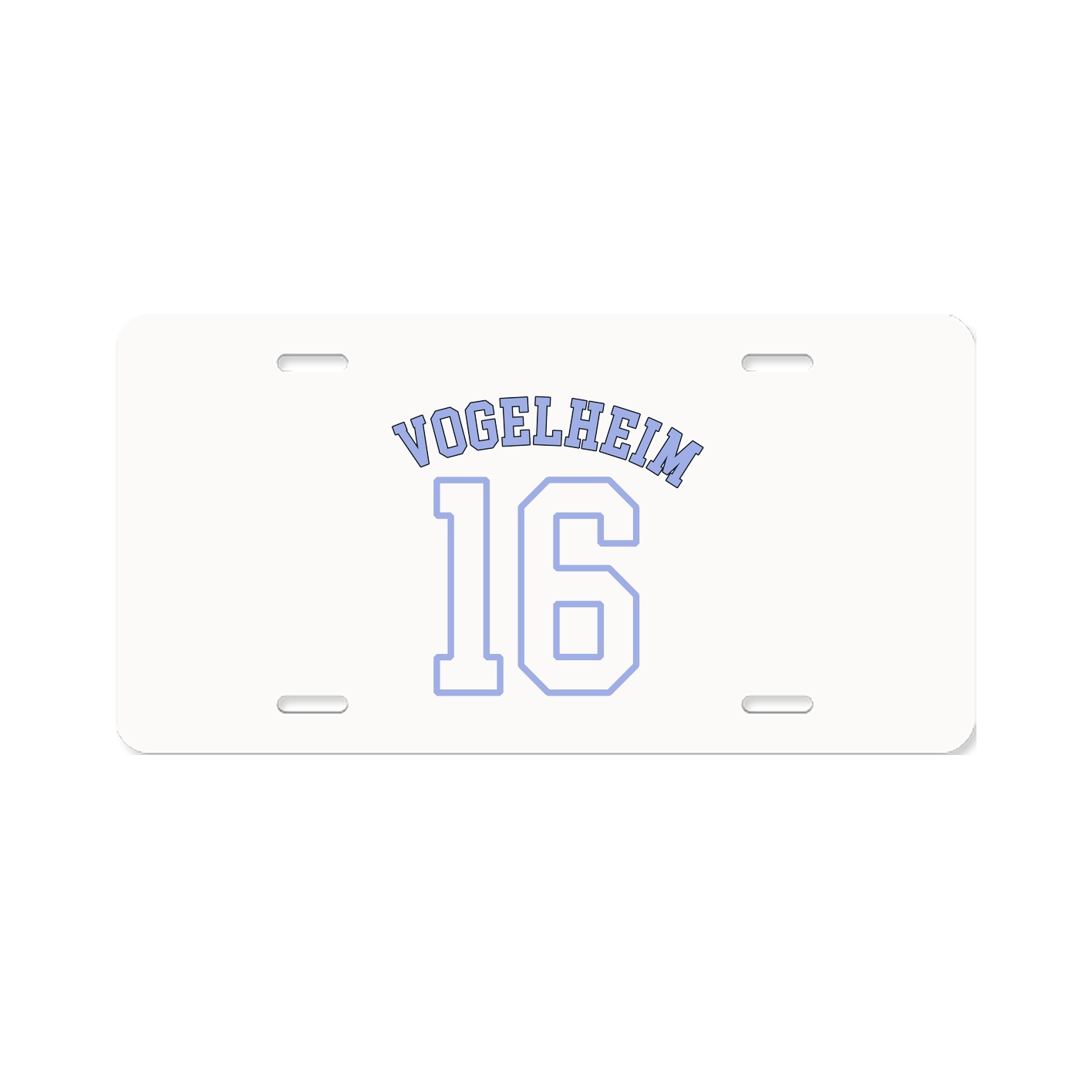 License Plate — Shirsey Arch in Classic