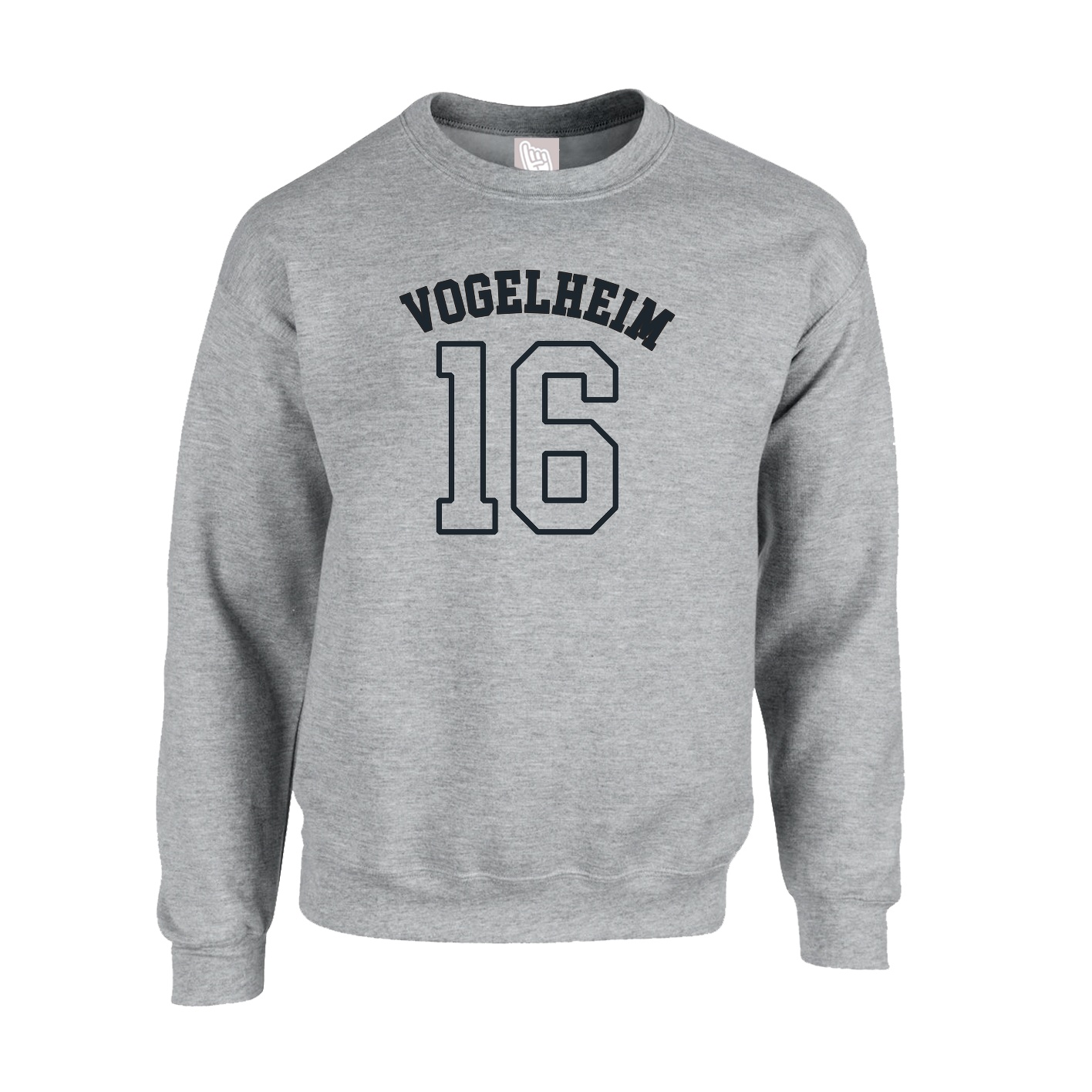 Fleece Crew — Shirsey Arch in Grey