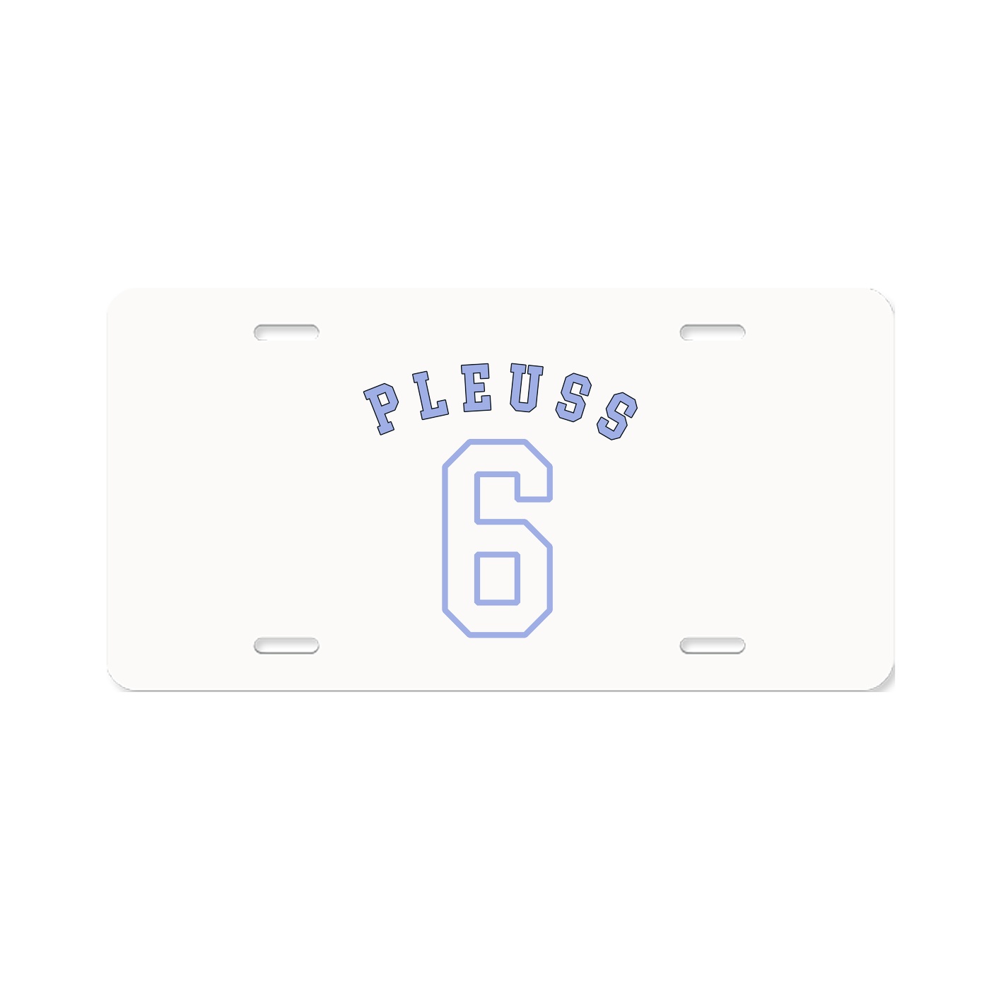 License Plate — Shirsey Arch in Classic