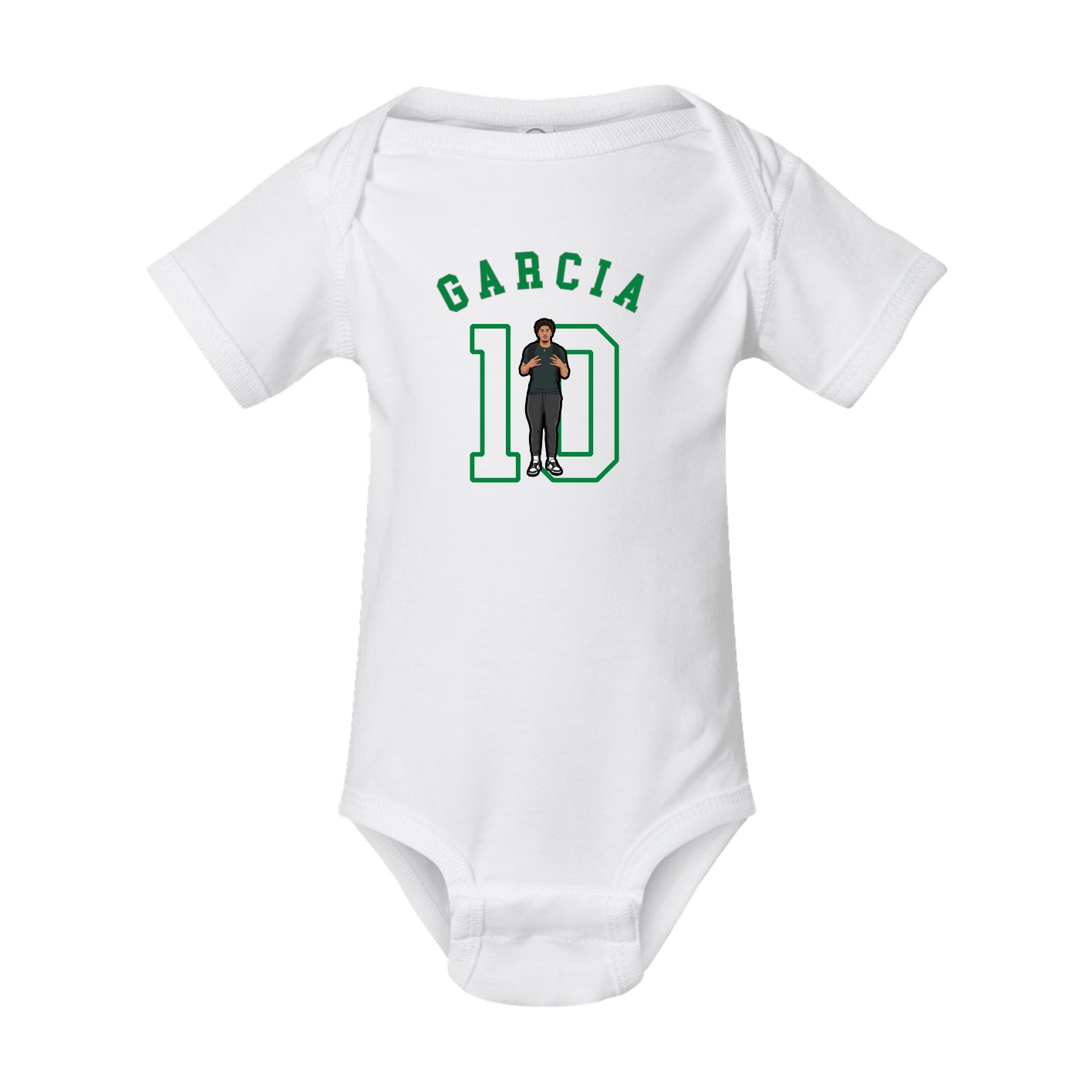Baby Onesie — Shirsey Arch in White