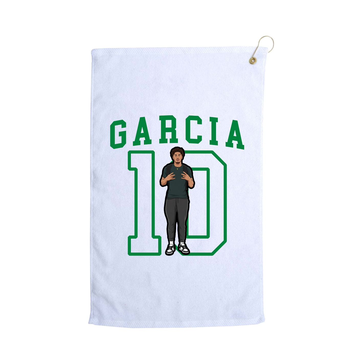 Golf Towel — Shirsey in White