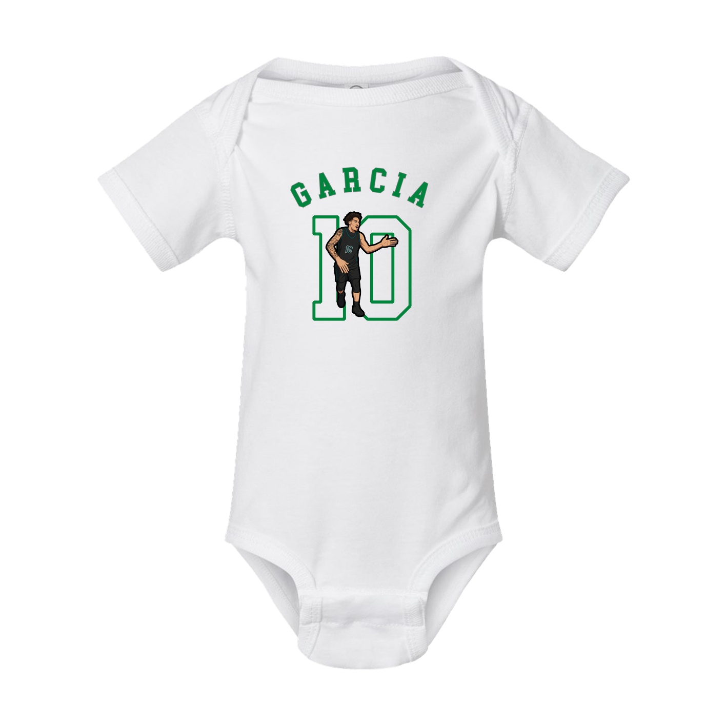 Baby Onesie — Shirsey Arch in White